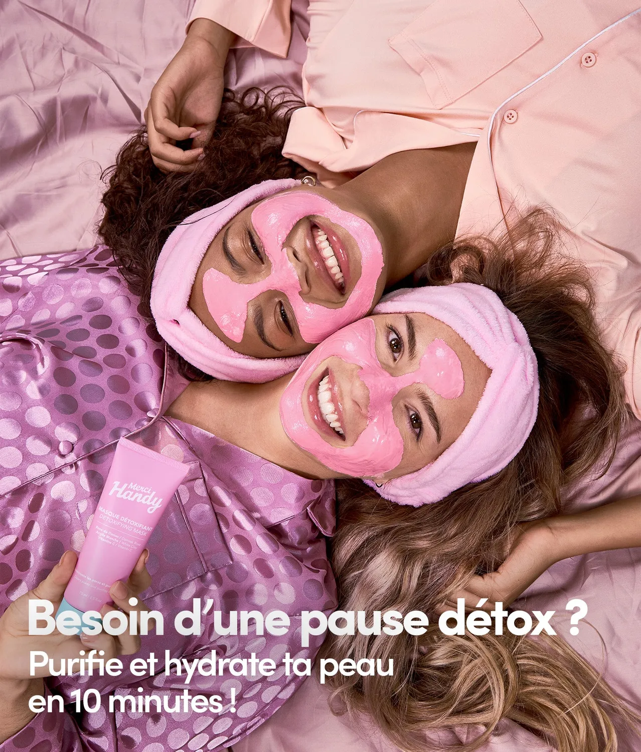 Merci Handy Skin Detox Heroes Gesichtsset 3-teilig Tonerde
