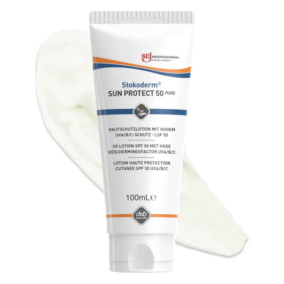 Stokoderm Sun Protect 50 Pure Sonnencreme 100ml LSF 50