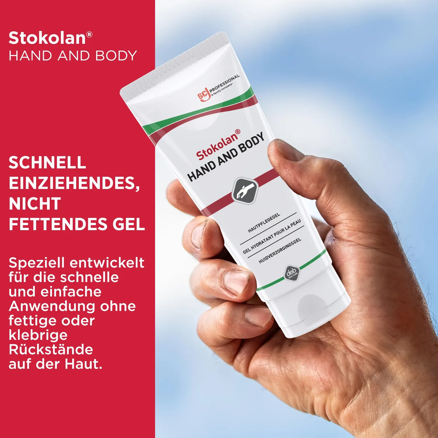 SC Johnson Professional Stokolan Hand & Body Hautpflegegel 100ml