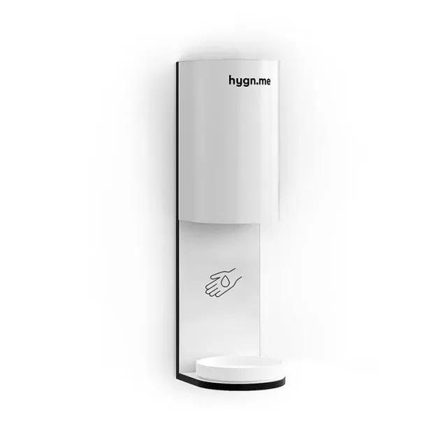 hygn.me Station 3 Desinfektionsspender Wand weiß 1000 ml