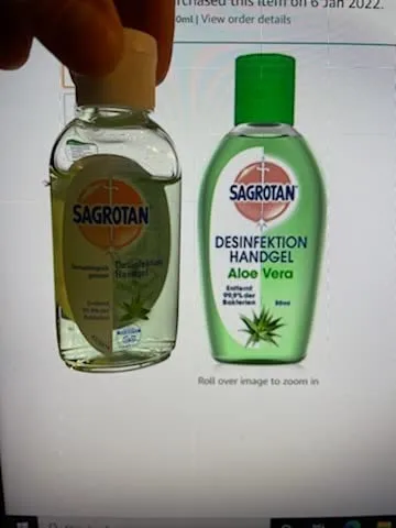 Sagrotan Hand-Desinfektionsgel Aloe Vera 50 ml