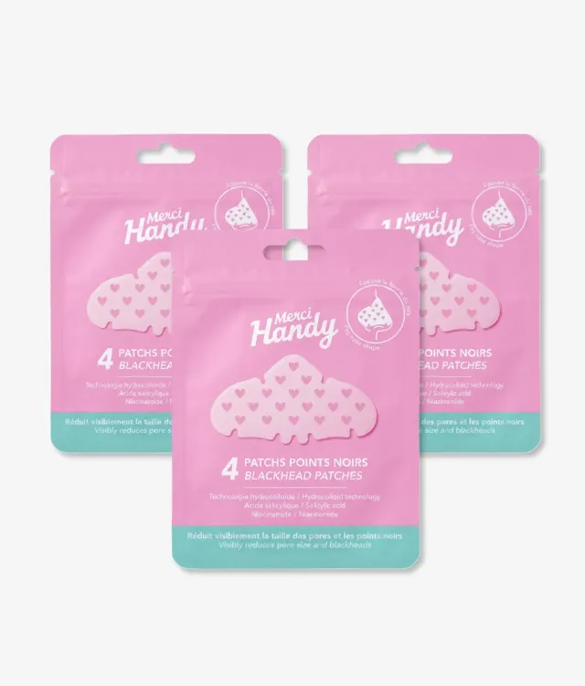 Merci Handy Hydrocolloid Nasenpflaster 12 Stück mit Salicylsäure