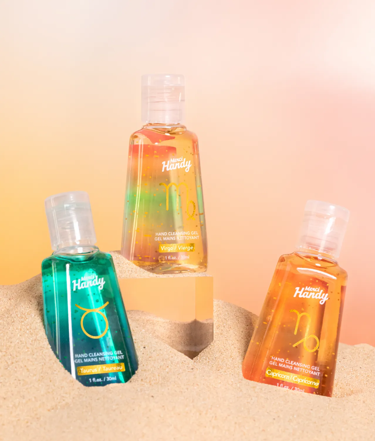 Merci Handy Astro Handgel Set Erde 3er Pampelmuse-Feige