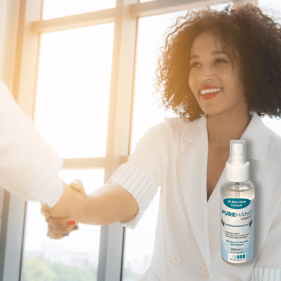 Purehand Classic Händedesinfektion 100 ml alkoholfrei