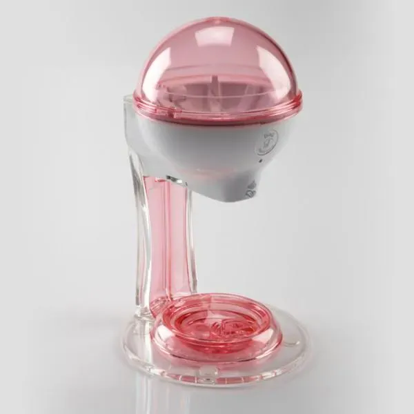 Germstar G2 Spender Händedesinfektion 12oz Weiß-Pink
