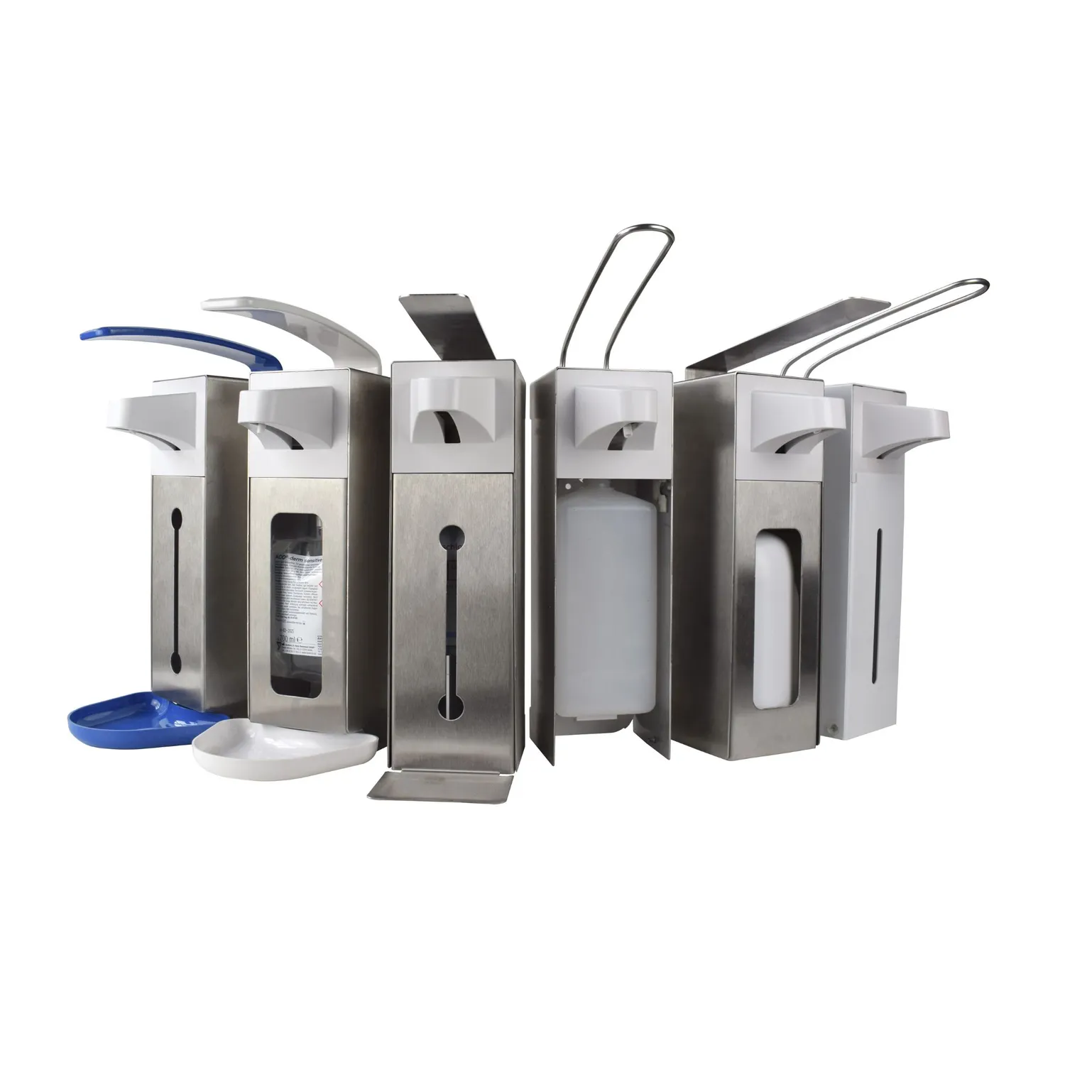Euraneg SD6000 Armhebelspender Edelstahl 500/1000ml