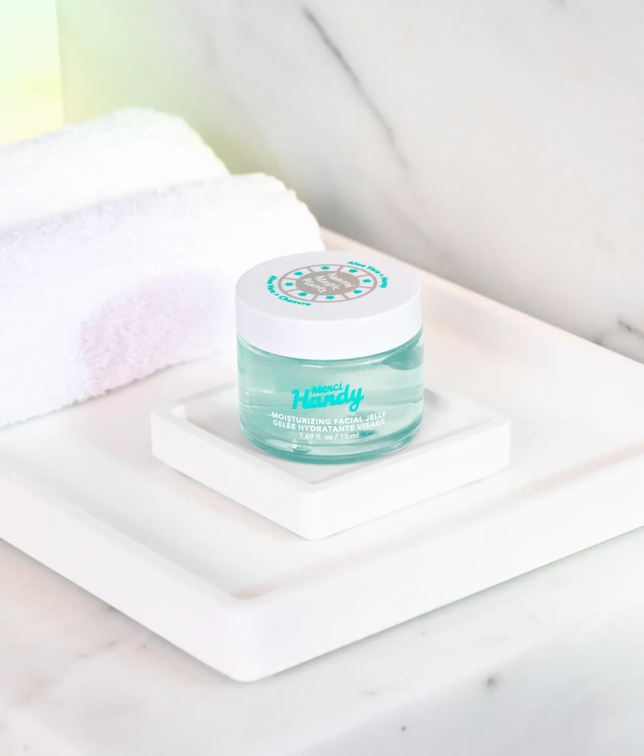 Merci Handy Miracle Skincare Set Gesichtsserum+Gua Sha Hanf