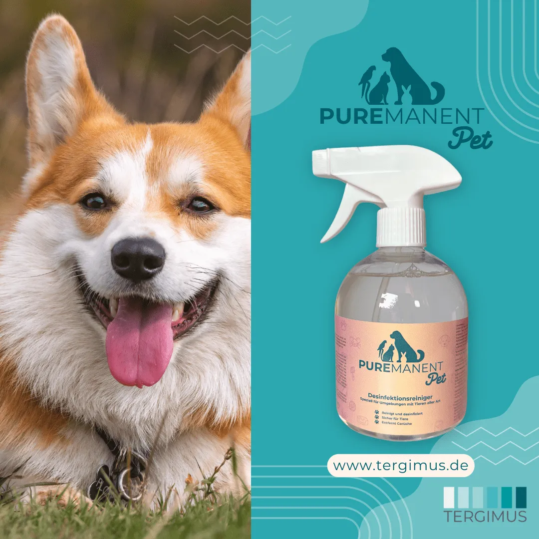 PUREMANENT Pet Desinfektionsreiniger tierfreundlich alkoholfrei