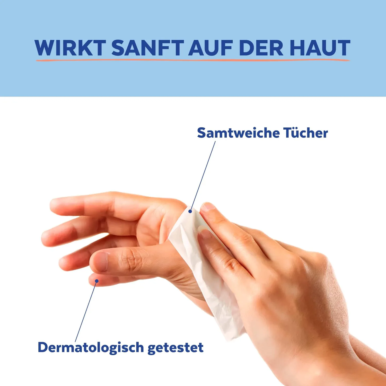Sagrotan 2in1 Desinfektionstücher 15 Tücher Zitronenblüte