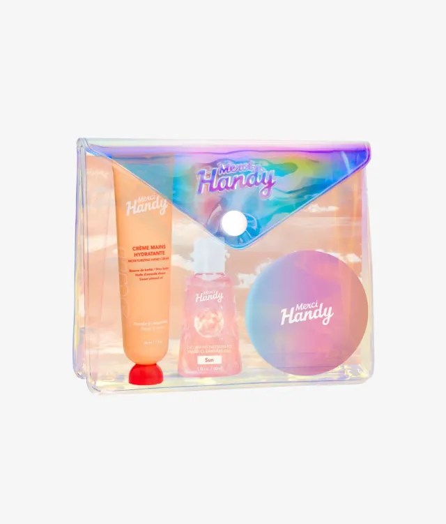 Merci Handy Kit Mains Sun Handpflegeset Sun-Duft Tasche