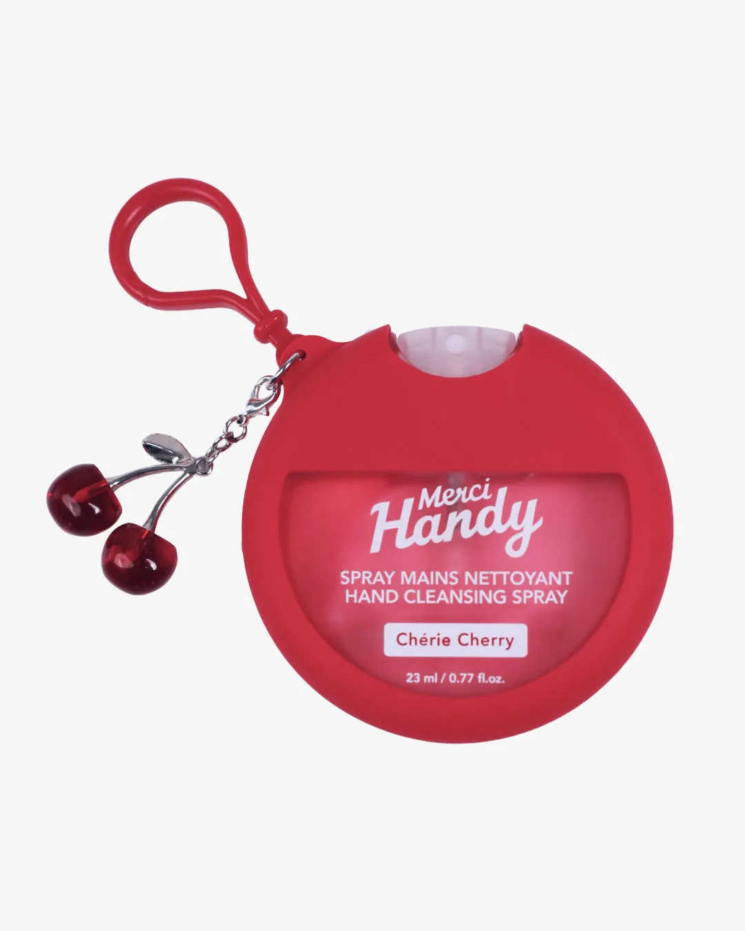 Merci Handy Chérie Cherry Charm Anhänger Handspray