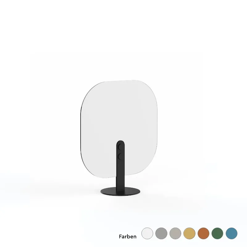hygn.me Screen Small Tisch-Trennwand Transparent kompakt
