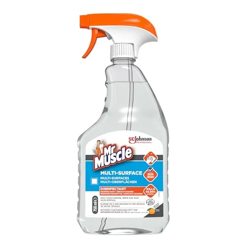 SC Johnson Professional Mr Muscle Multi-Oberflächen Desinfektionsspray 750 ml Zitrus