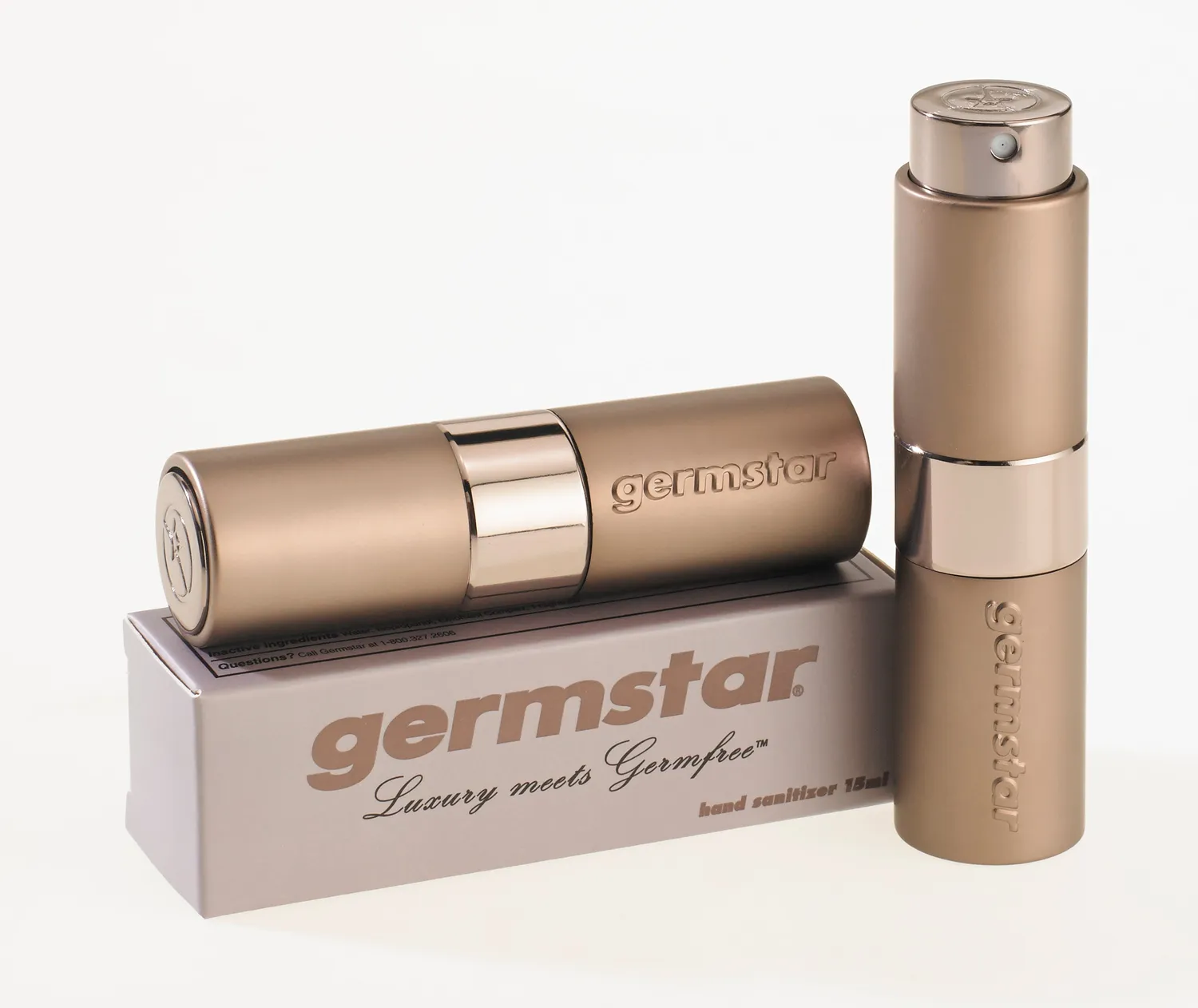 Purluxe Twist Desinfektionsspender 15ml Champagne Grey