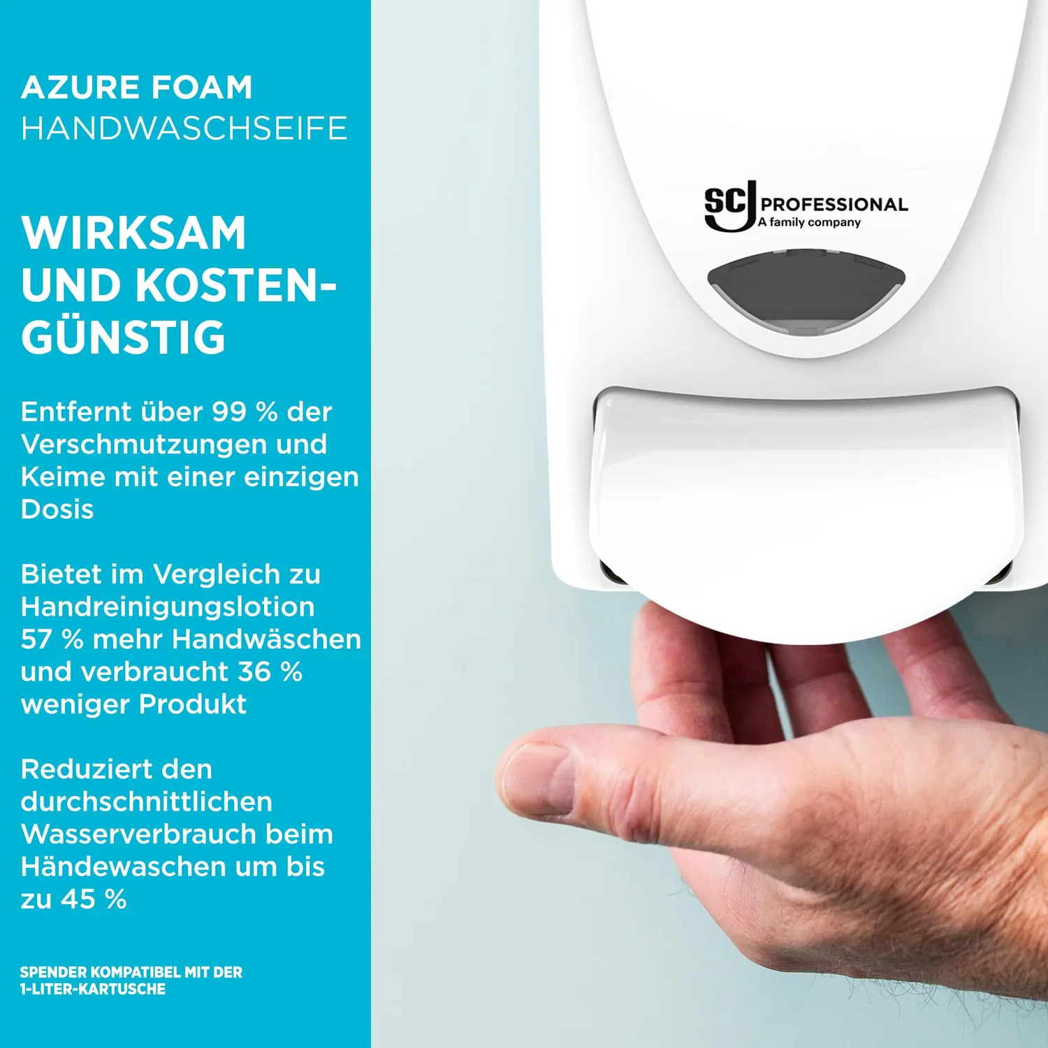 SC Johnson Refresh Azure Foam Schaumseife 2x1 L Set
