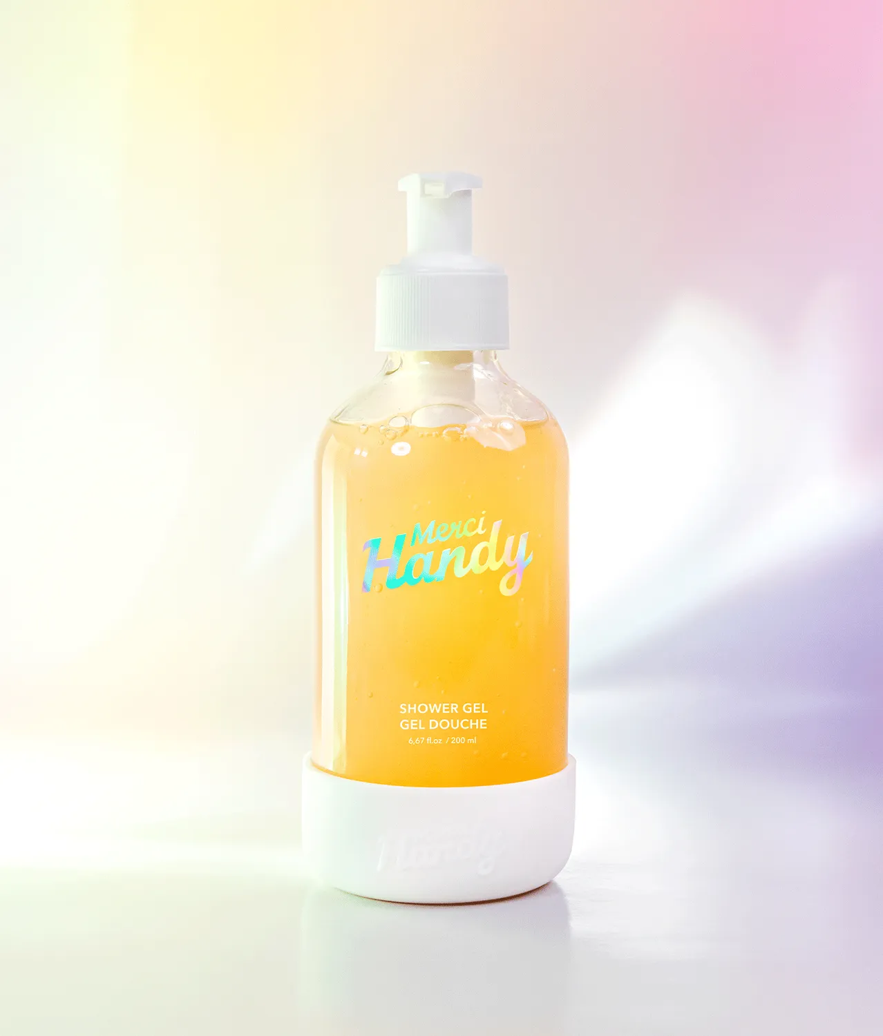 Merci Handy Hello Sunshine Duschgel Flasche Nachfüllung Monoï