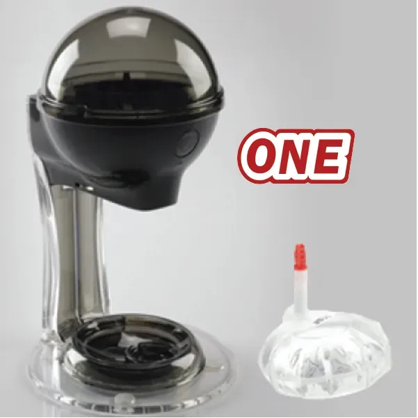 Germstar G2 12oz Starterset Desinfektionsspender Schwarz/Smoke ONE