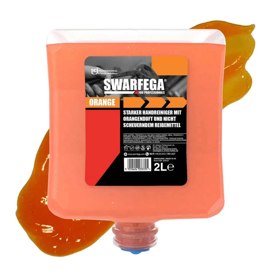 SC Johnson Swarfega Orange Handreiniger 2 L lösemittelfrei