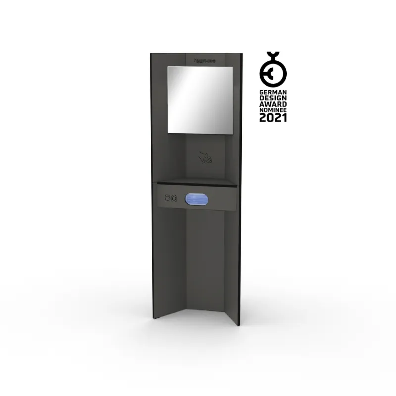 hygn.me Station 1 Essential Desinfektionsspender mit Maskenfach