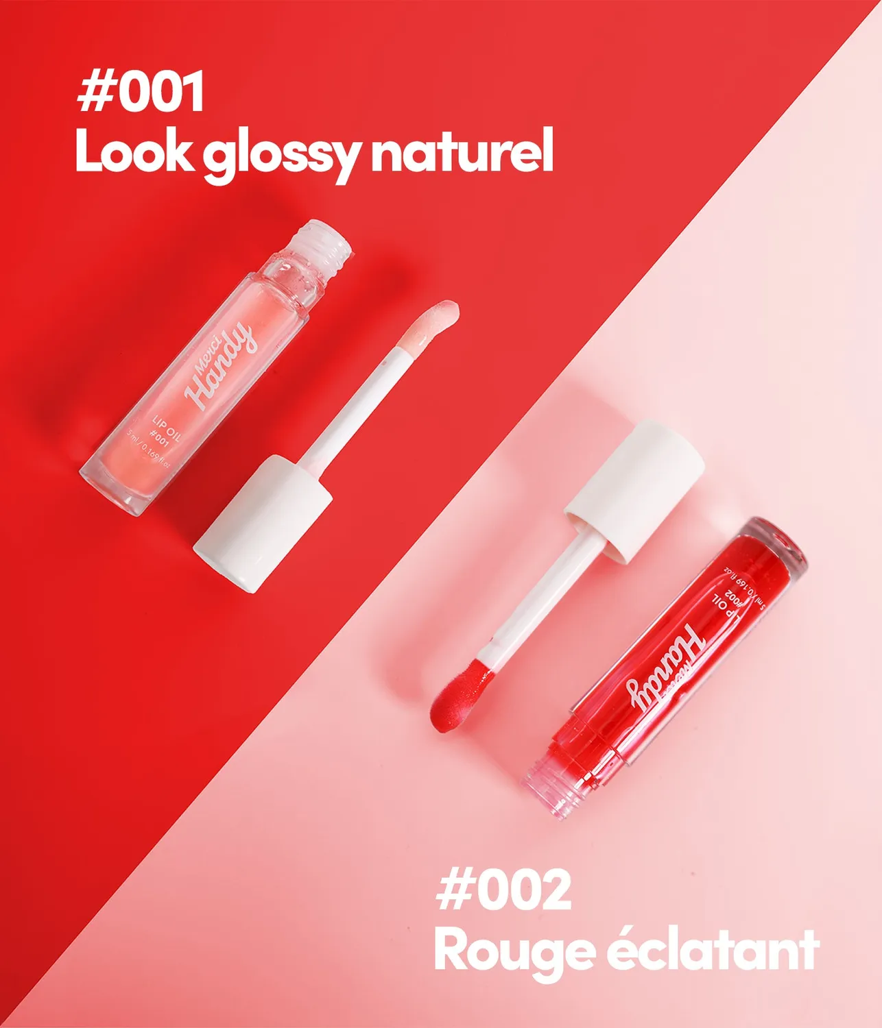 Merci Handy Lippenöl Duo 2x5ml glossy