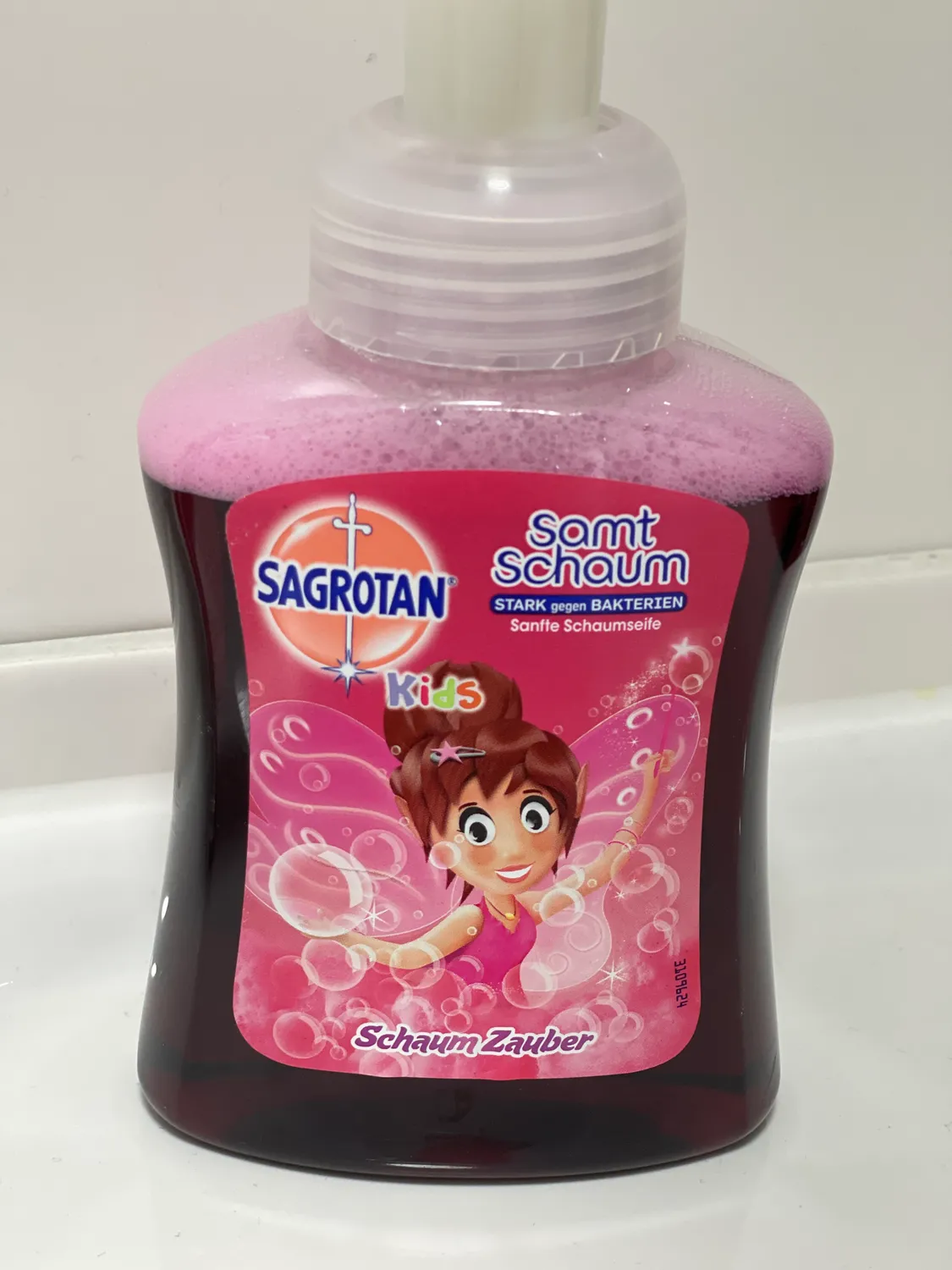 Sagrotan Kids Samt-Schaumseife Erdbeere Schaum 6x250 ml