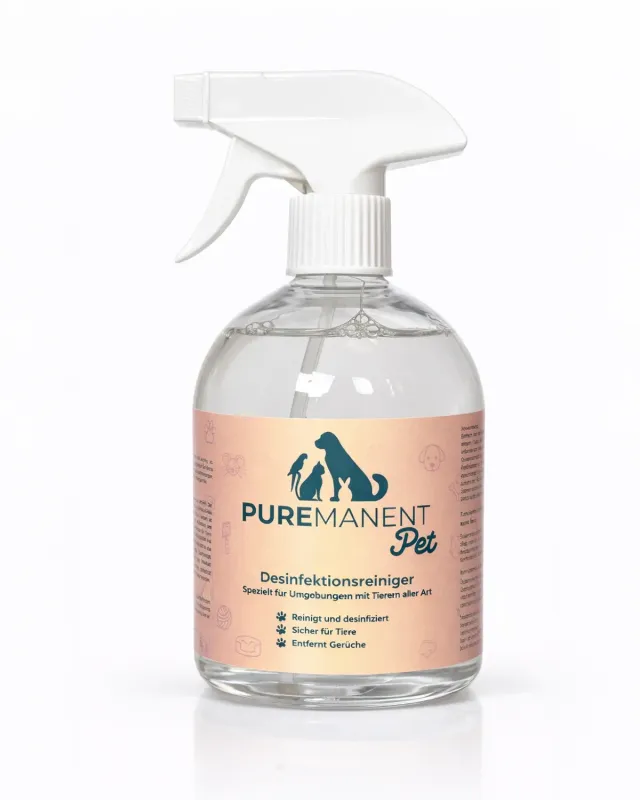 PUREMANENT Pet Desinfektionsreiniger tierfreundlich alkoholfrei