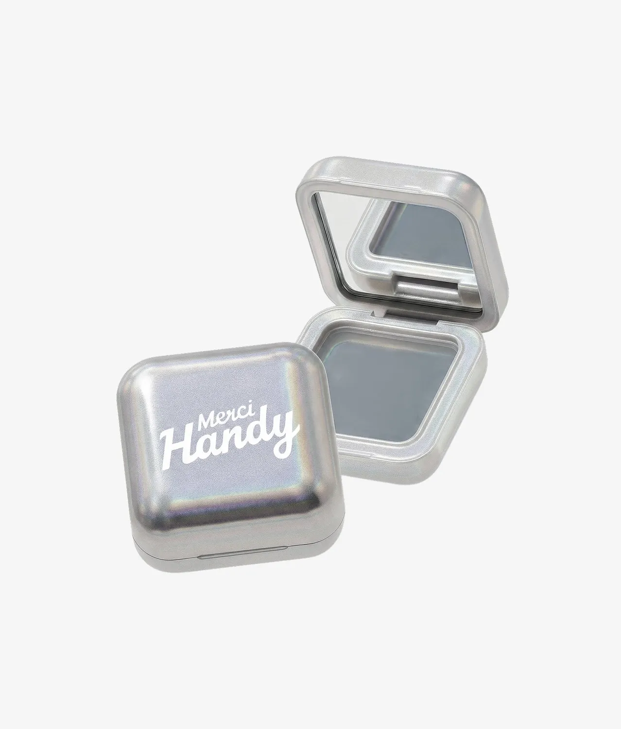 Merci Handy Patch Box leere Dose mit Spiegel für Patches