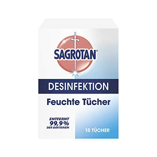 Sagrotan Desinfektionstücher Ozean Feuchttücher 15 Stück