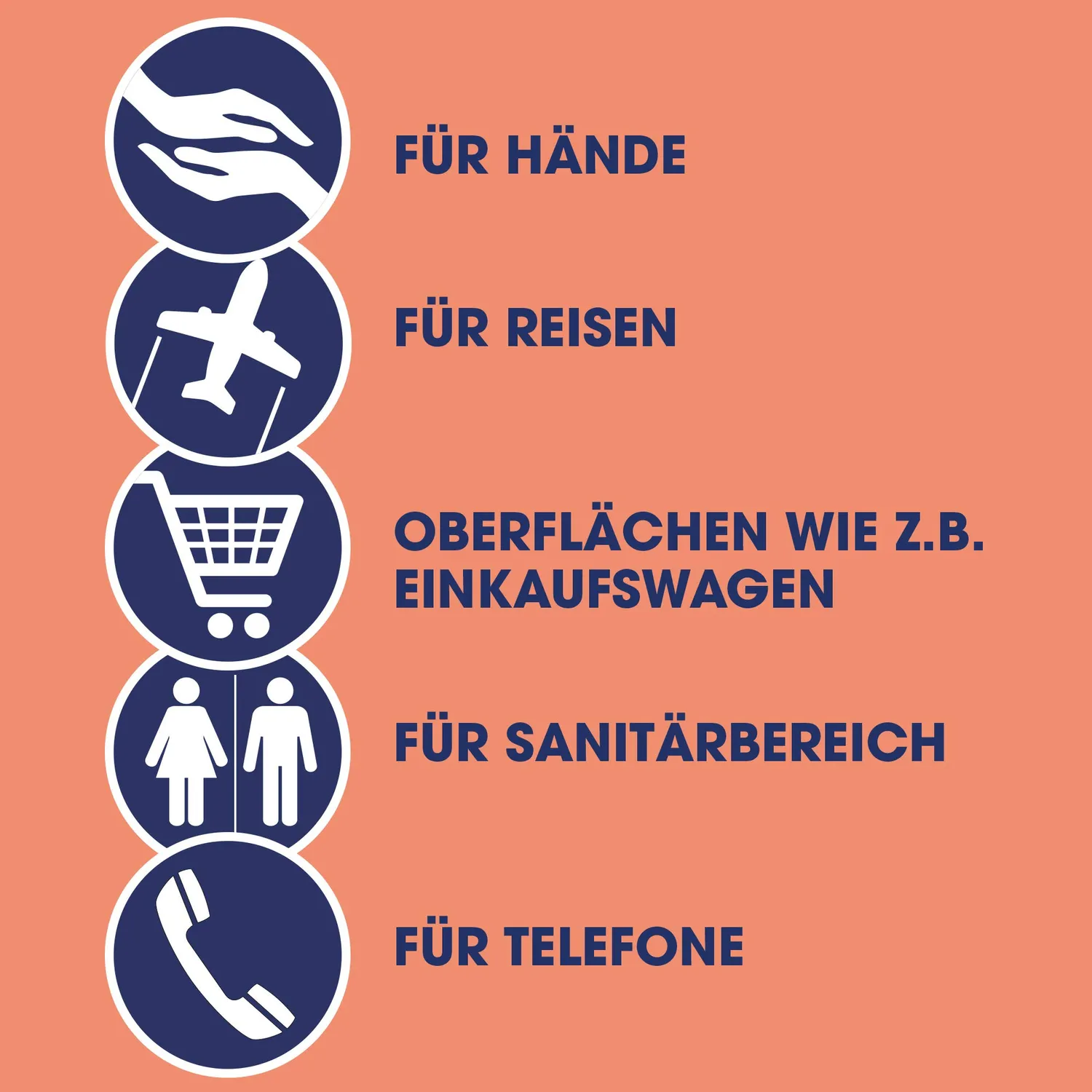 Sagrotan 2in1-Desinfektionstücher Tücher 40 Stück Hand+Fläche