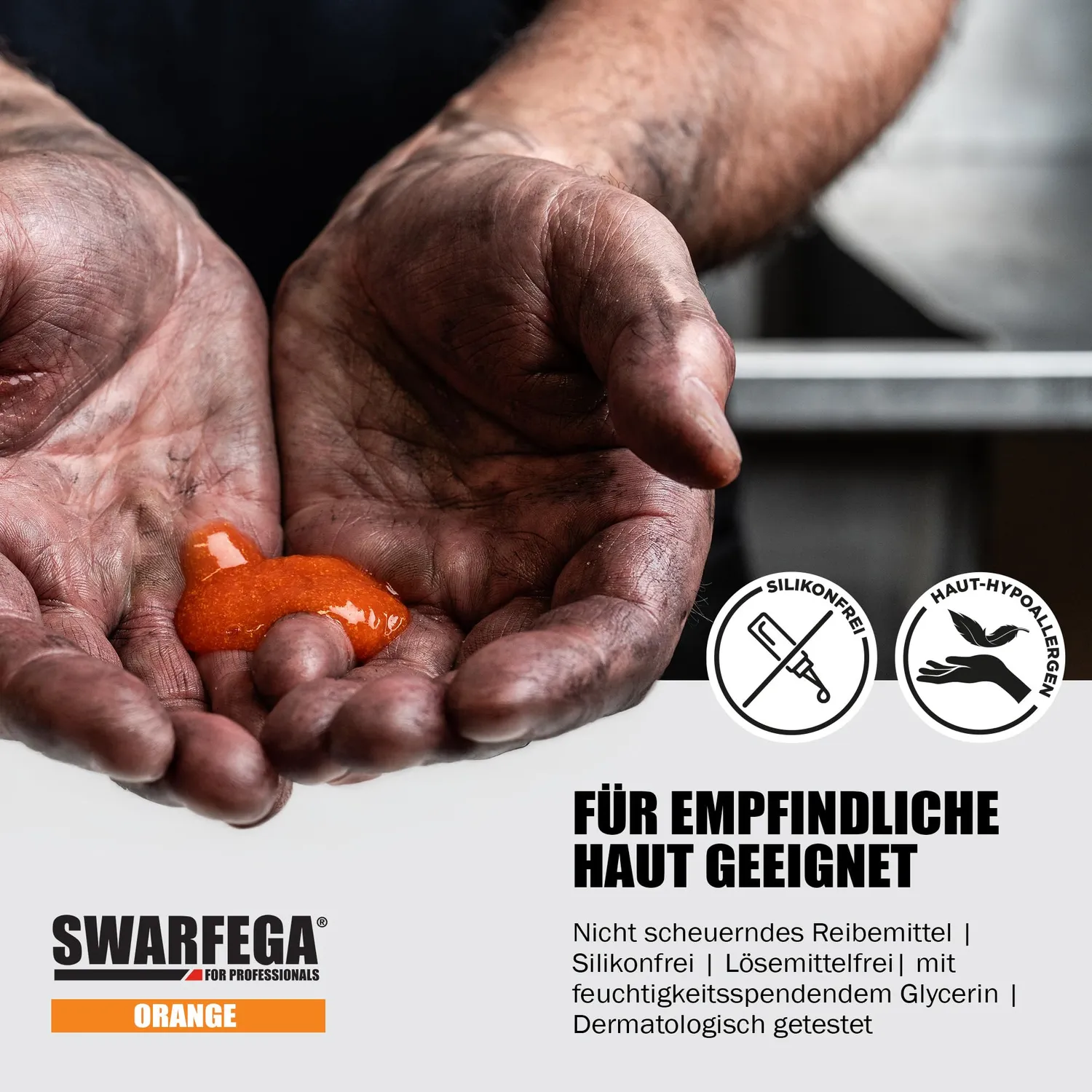 SC Johnson Swarfega Orange Handreiniger 5L Pumpe fettlösend