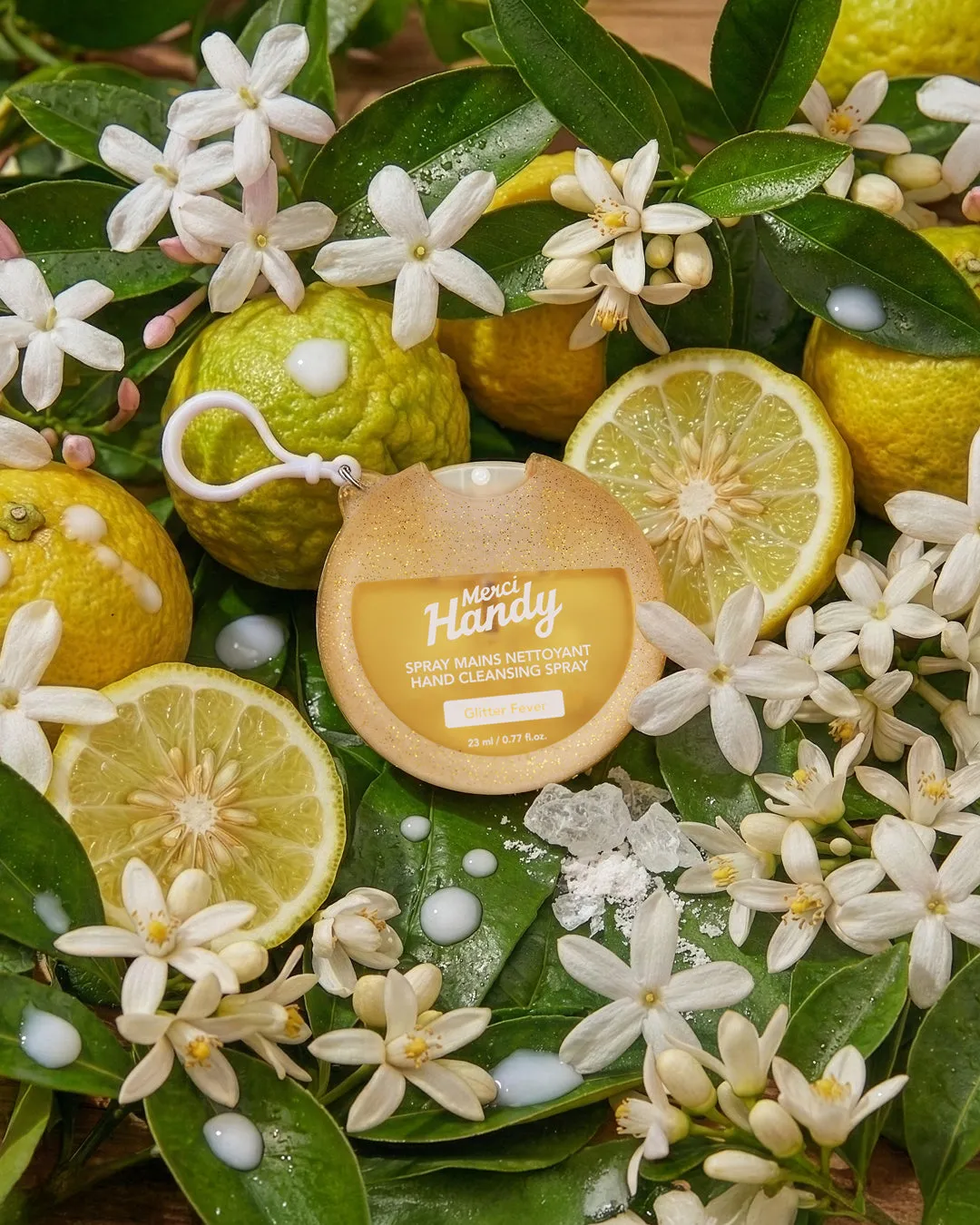 Merci Handy Glitter Fever Handspray 23ml Aloe Vera