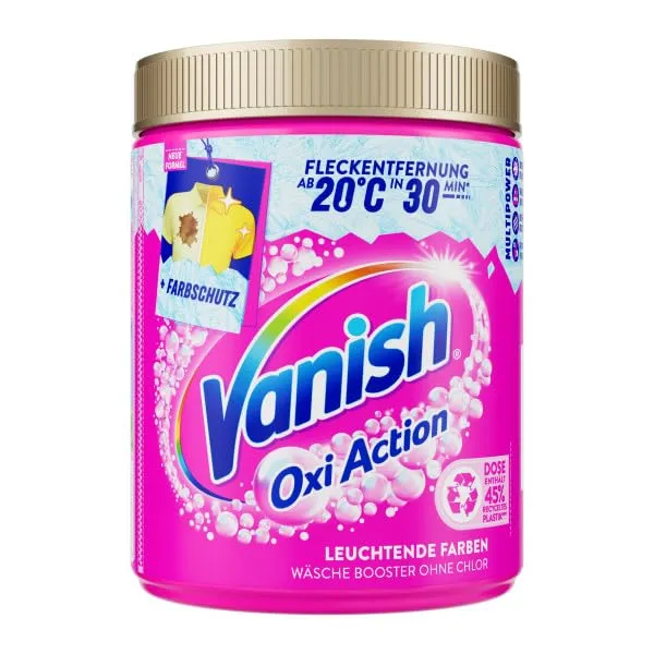 Sagrotan Hygienespüler 1,5l + Vanish Oxi Pulver 550g Pink