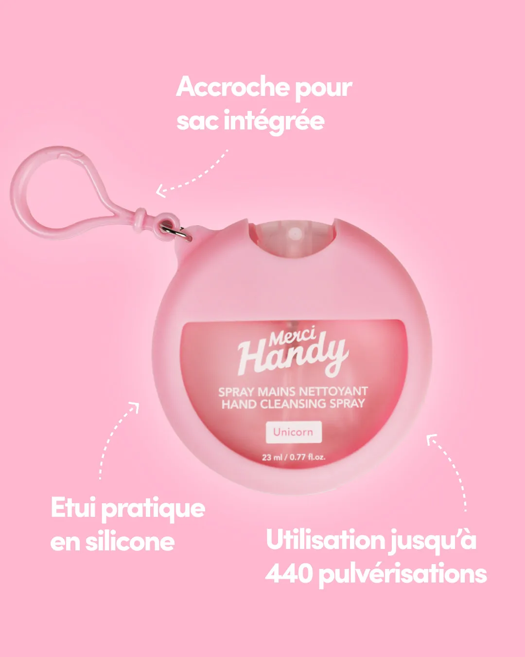 Merci Handy Unicorn Handreinigungsspray 23ml orientalisch