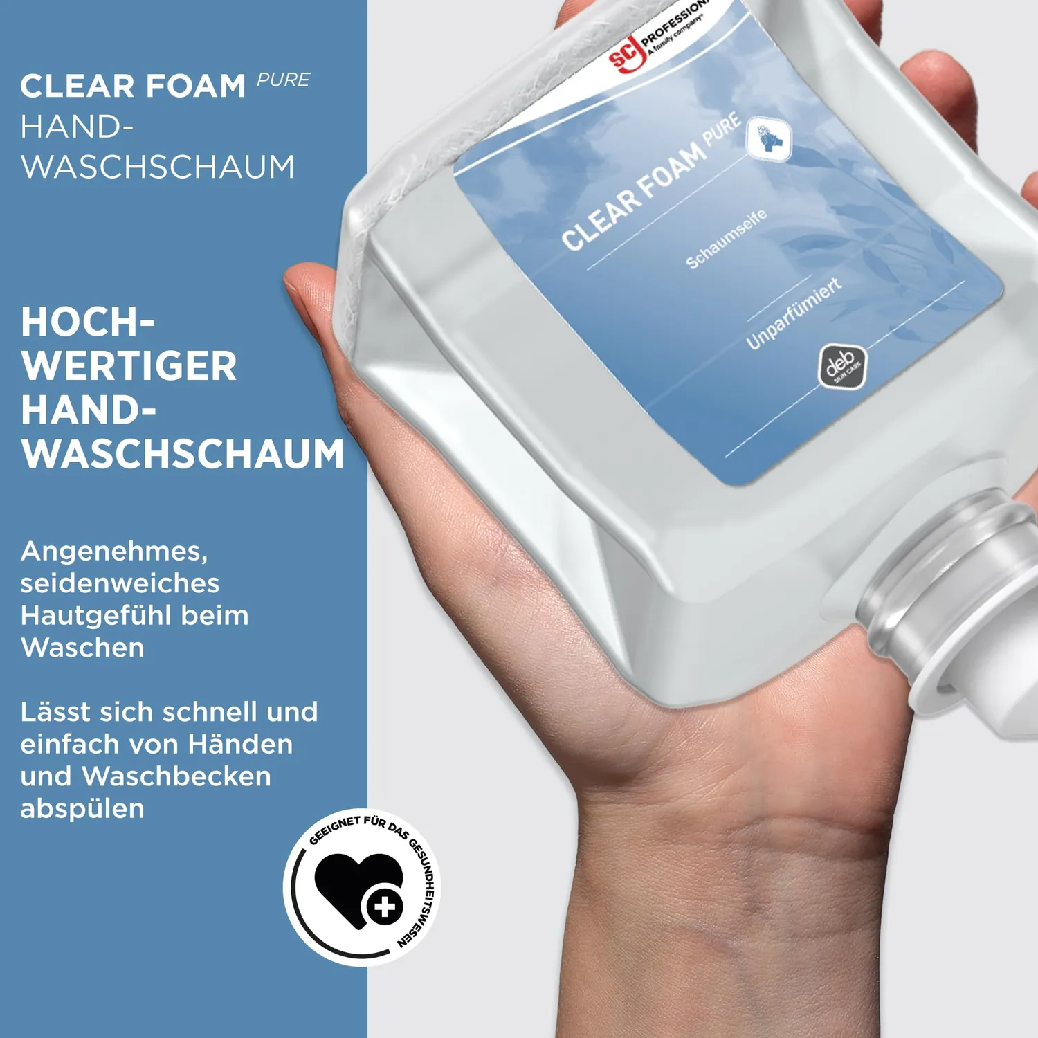 SC Johnson Professional Clear Foam Pure Schaumseife 2x1L duftfrei