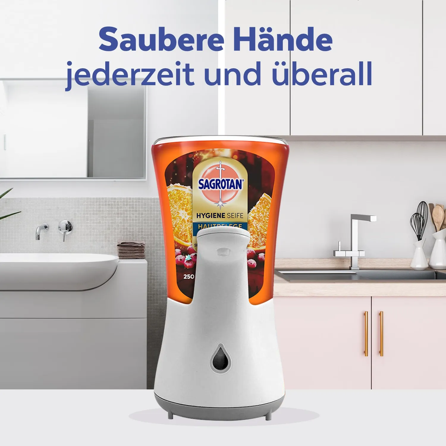 Sagrotan Frosted Citrus Nachfüllung 5x250ml No-Touch