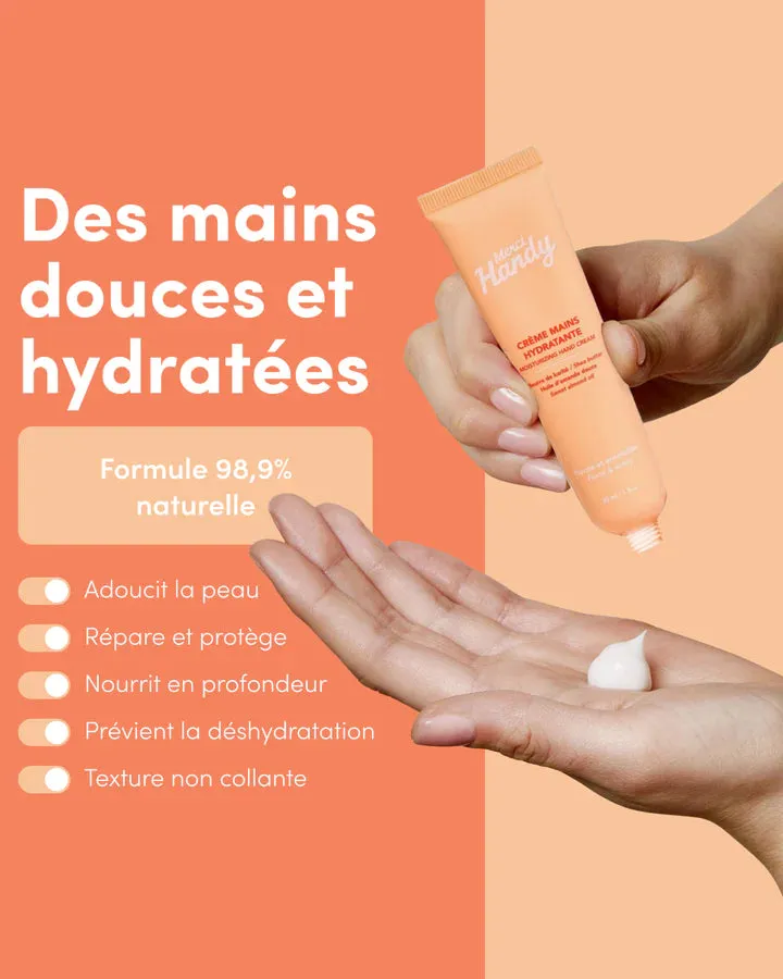 Merci Handy Kit Mains Sun Handpflegeset Sun-Duft Tasche