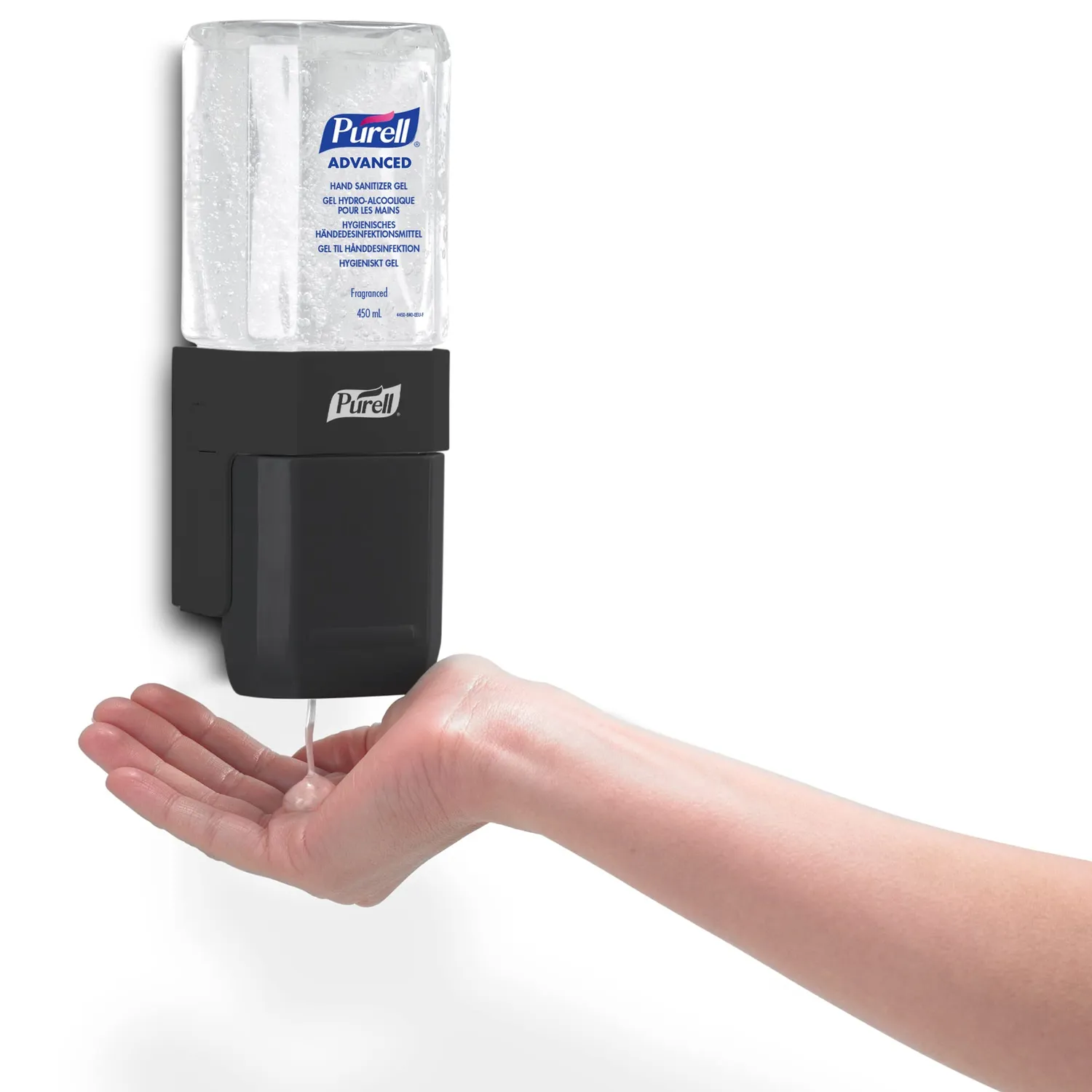 Purell ES1 Handdesinfektionsspender Starter-Kit 450 ml Schwarz