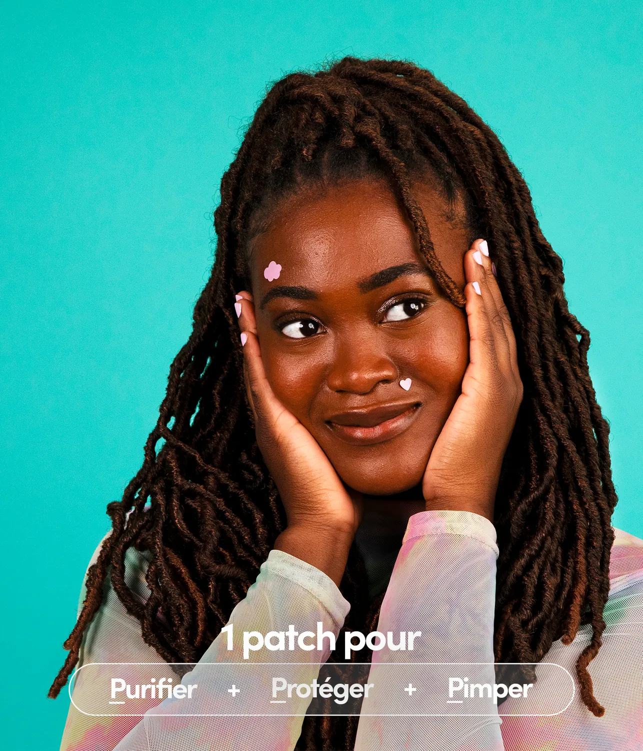 Merci Handy Pickel-Patches Muster 6 Stück Teebaum