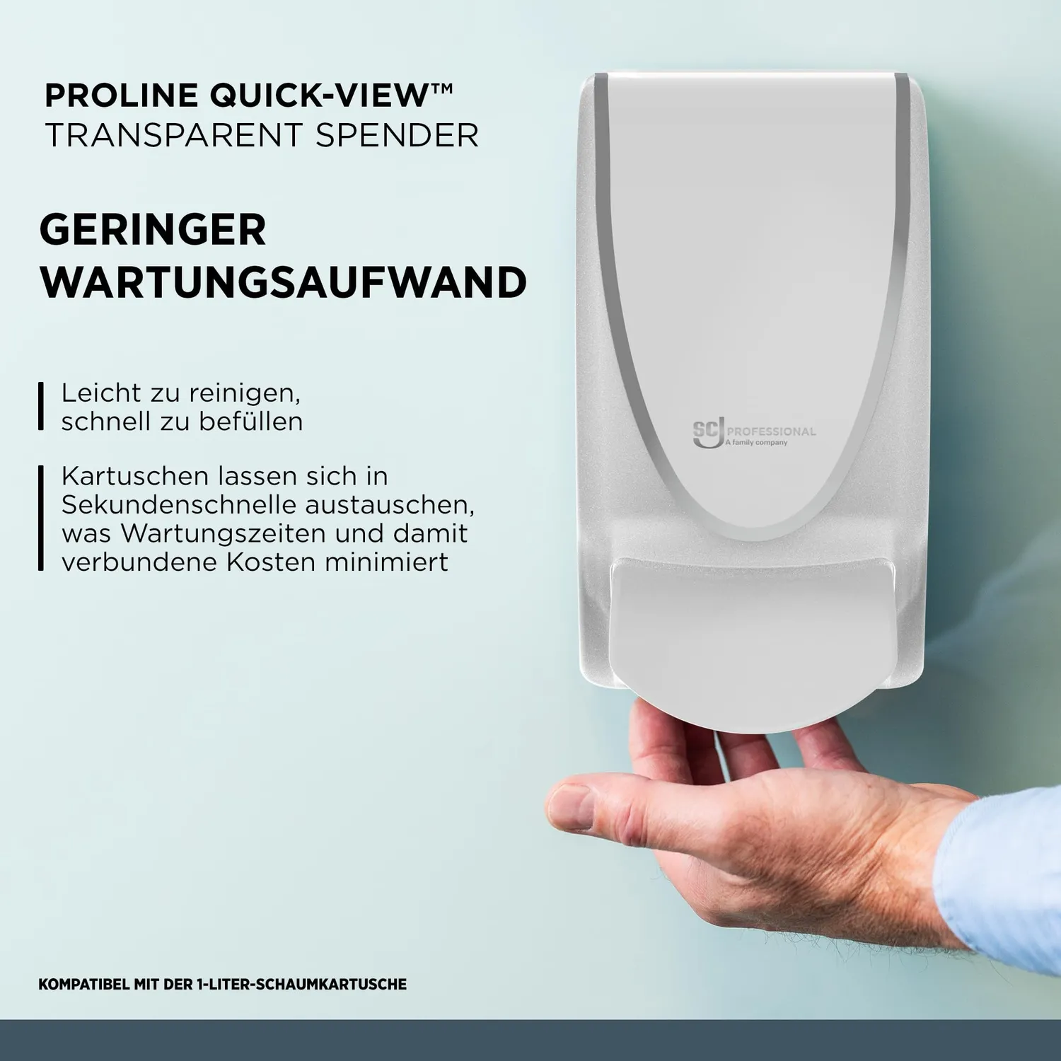 SC Johnson Refresh Quick-View Spender 1L weiß