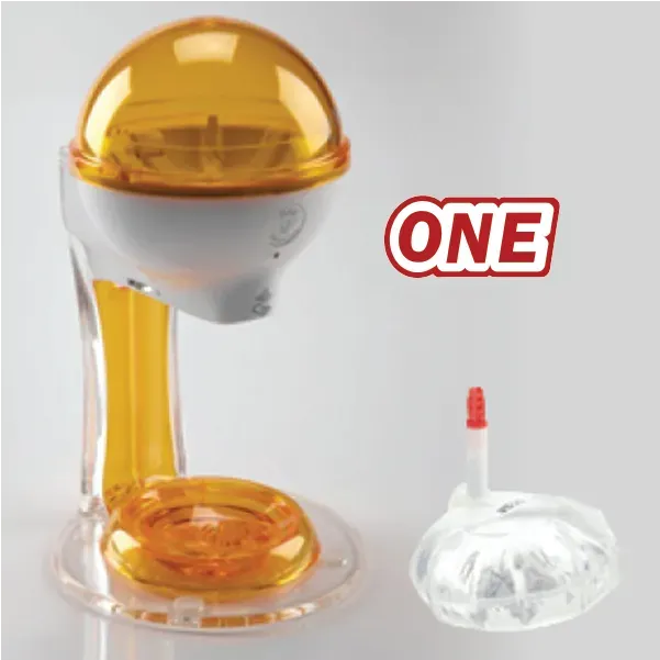 Germstar G2 12oz Starterkit Weiß/Orange mit Nachfüllung berührungslos