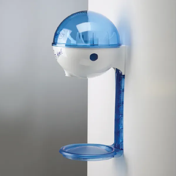 Germstar 32oz Spender mit Auffangschale Weiß/Blau berührungslos