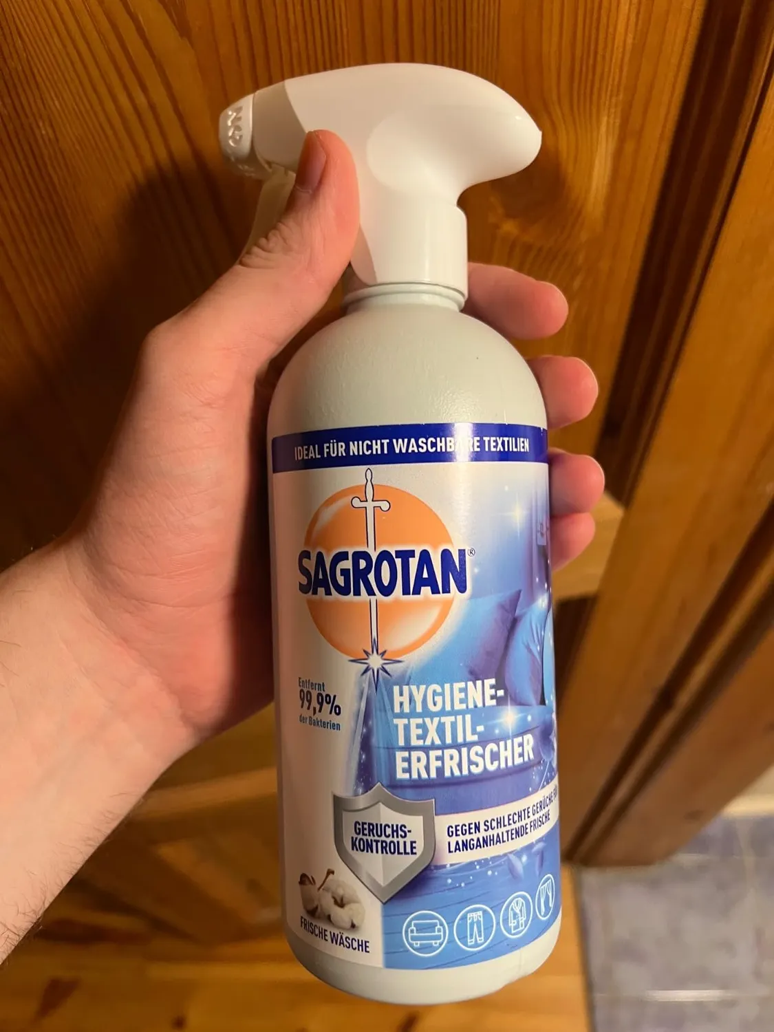 Sagrotan Textilerfrischer Frische Wäsche 4x500 ml