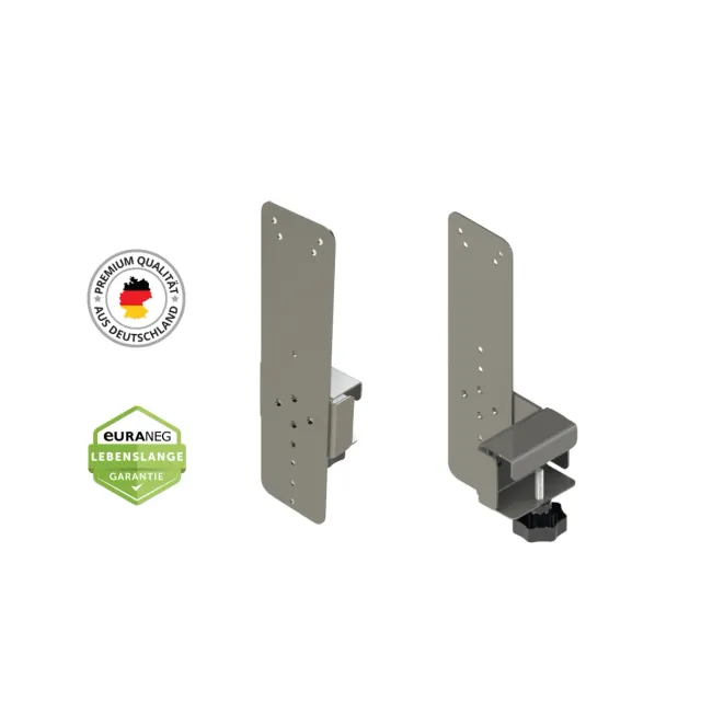 Euraneg Wand- und Wagenhalterung Dosierspender Halter Edelstahl