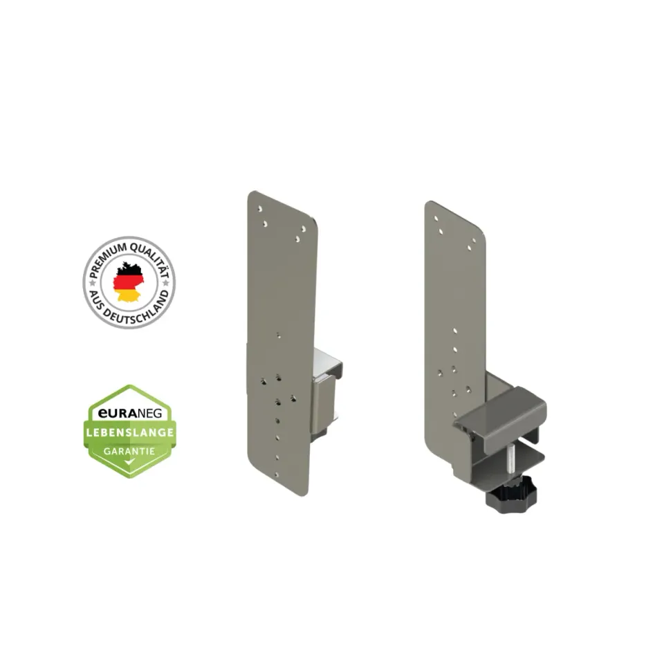 Euraneg Wand- und Wagenhalterung Dosierspender Halter Edelstahl