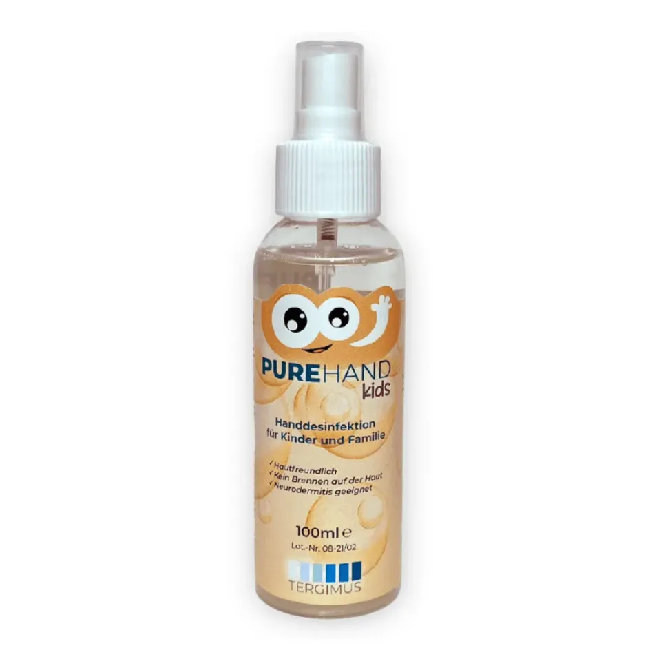 Purehand Kids Händedesinfektion 100 ml alkoholfrei