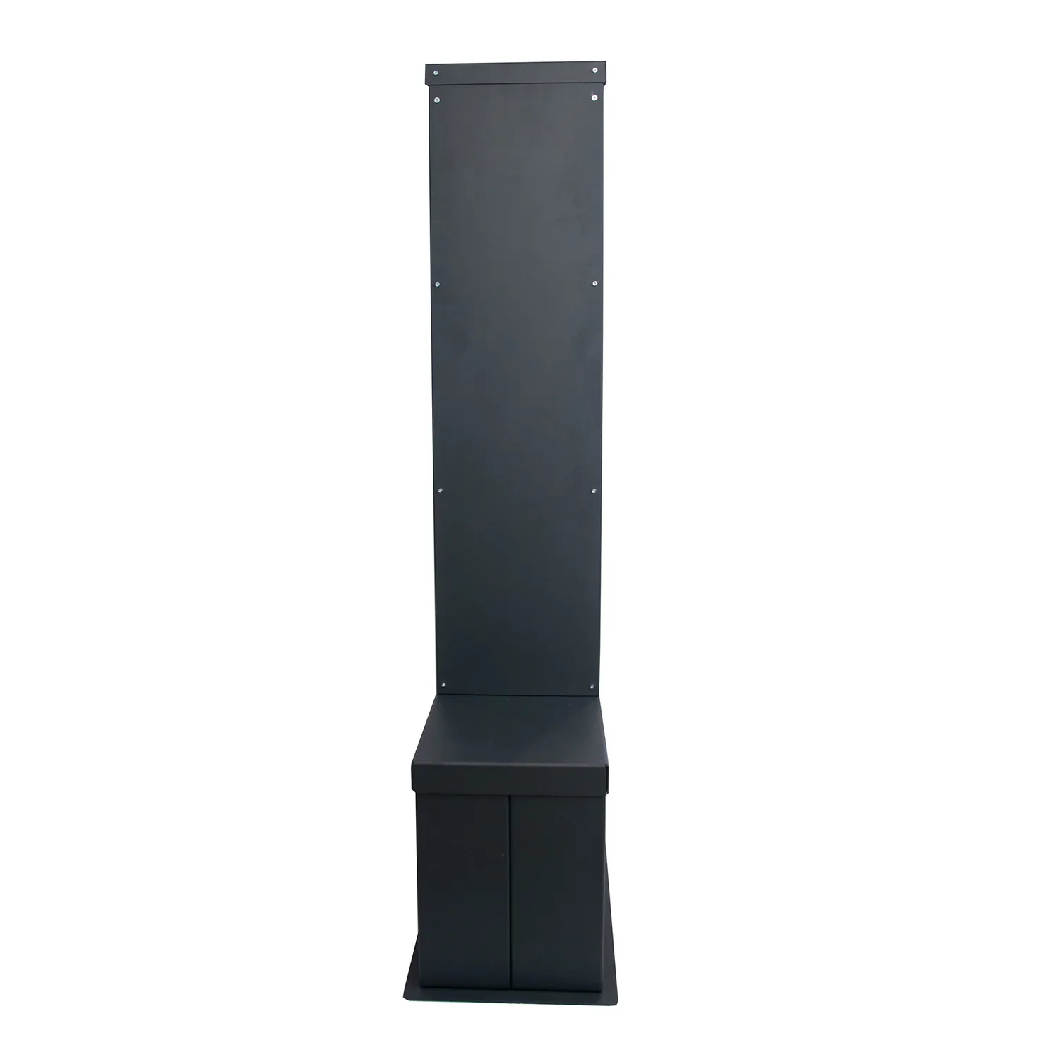 Euraneg SD110-d Standsäule Stahl schwarz Desinfektionssäule