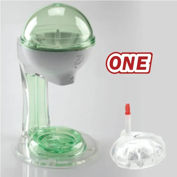 Germstar G2 12oz Starterset Desinfektionsspender Weiss Grün ONE