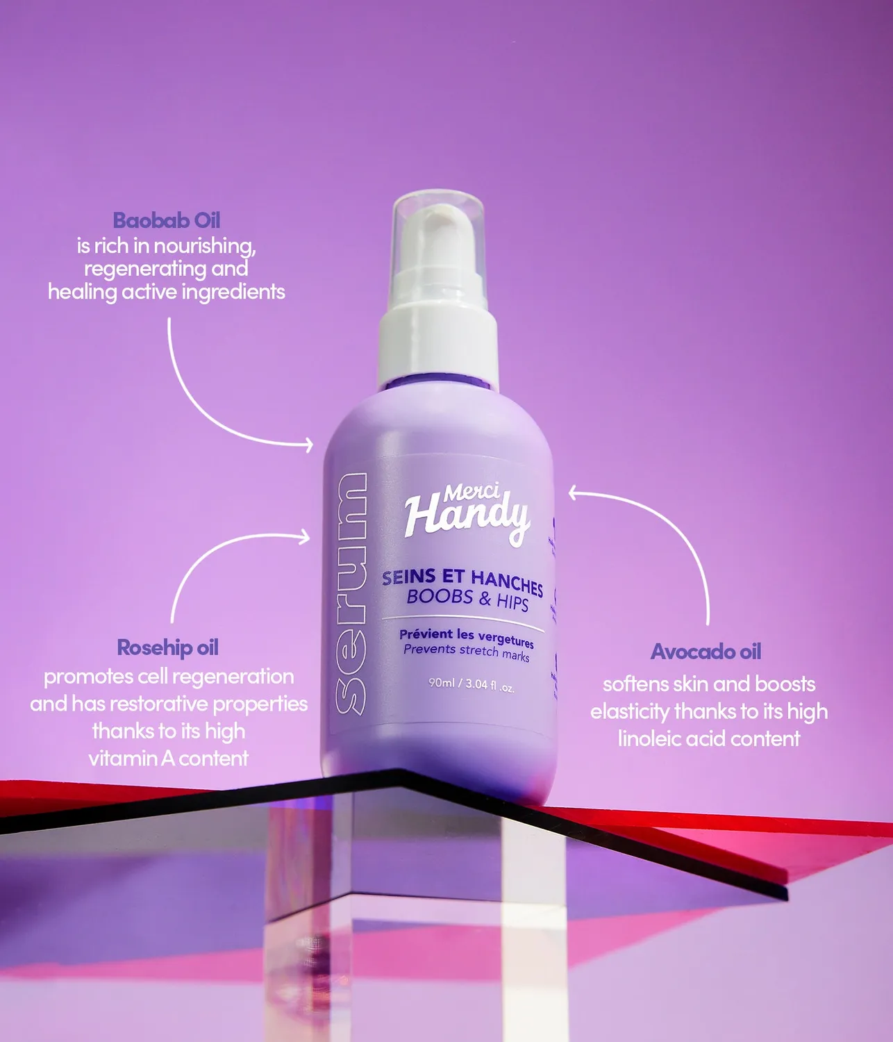 Merci Handy Body Serums Körperserum 4er Set Zonenpflege