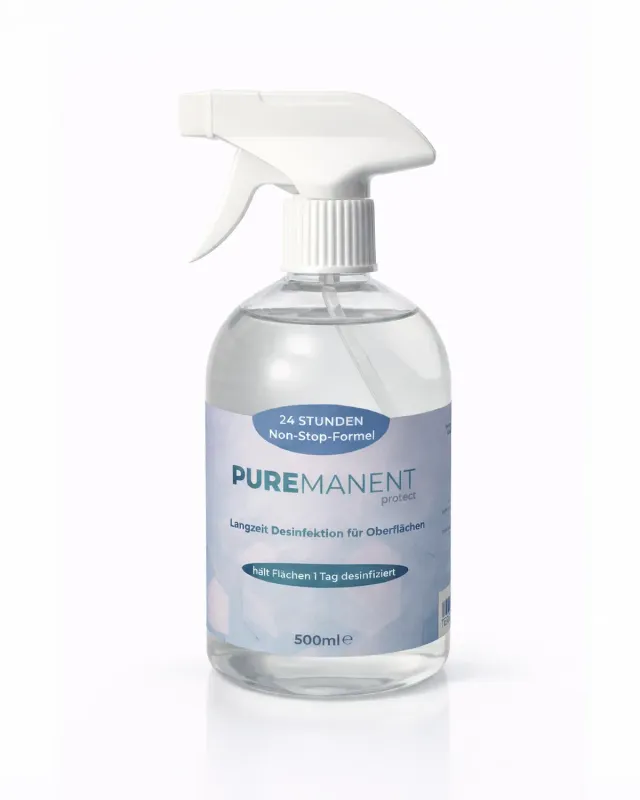 Puremanent Protect Flächendesinfektionsspray 500ml alkoholfrei