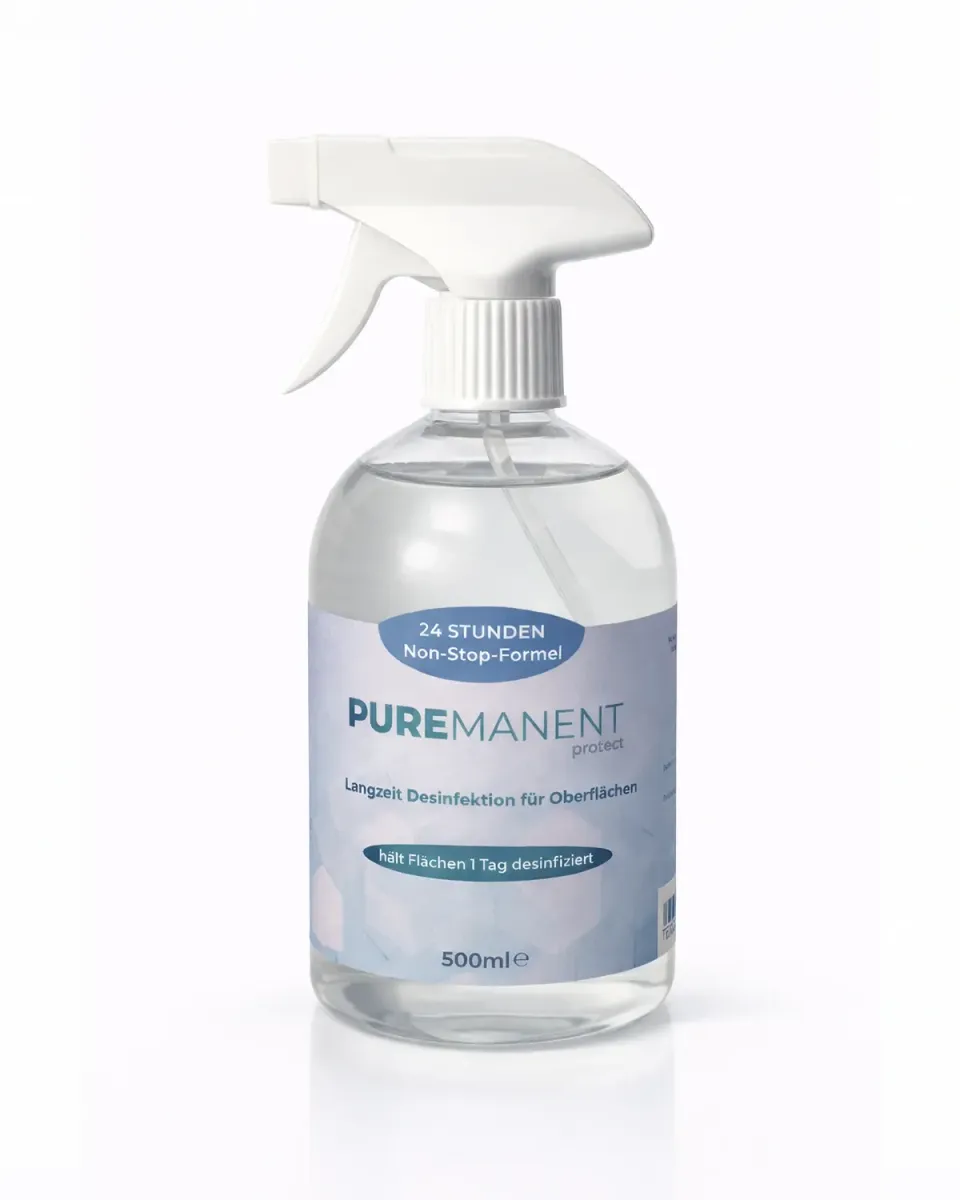 Puremanent Protect Flächendesinfektionsspray 500ml alkoholfrei